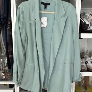 Forever 21 Women's Mint Blazer